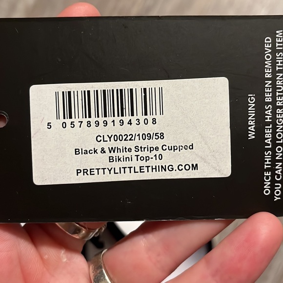 Prettylittlething bathing suit top - Picture 3 of 3